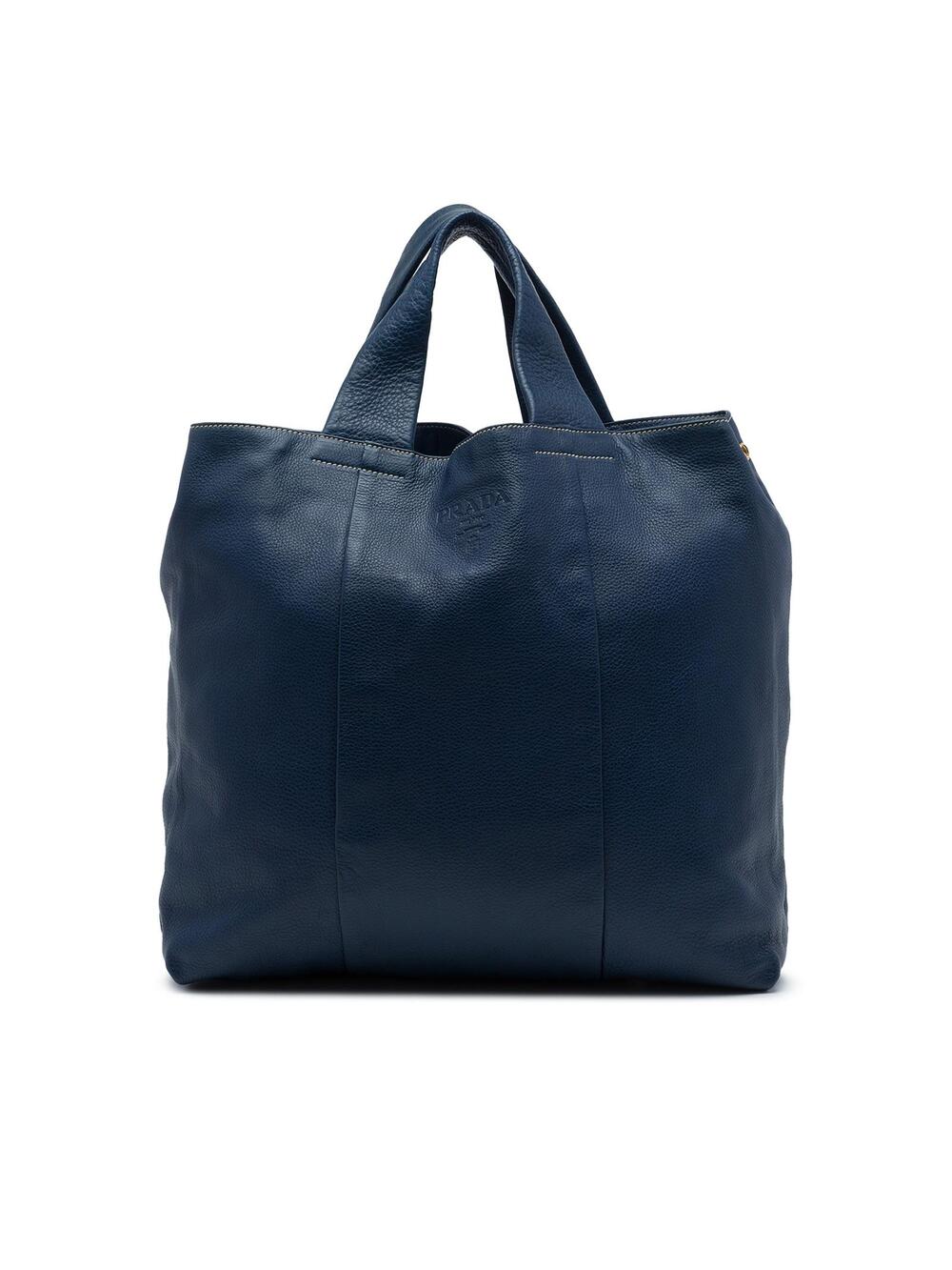 Prada Vitello Daino Shopper Tote Pre- #363582P67B
